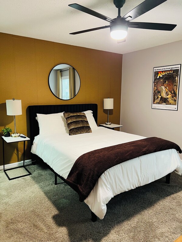 4 chambres, fer et planche à repasser, Wi-Fi, literie fournie