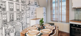 Charming urban retreat with city views