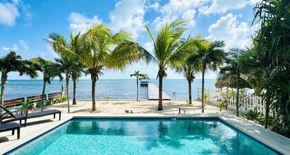 Beautiful Ocean front home in San Pedro, Belize