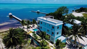 Exterior - Beautiful Ocean front home in San Pedro, Belize (San Pedro)