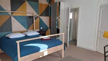 Comfort Double Room | Premium bedding, desk, travel crib, rollaway beds