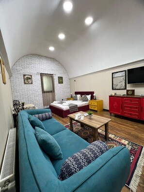 Apartamento superluxo, cozinha, no jardim | Frigobar, cofres nos quartos, individualmente decorados