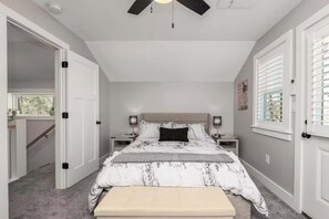 2 dormitorios, tabla de planchar con plancha, wifi y ropa de cama