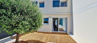 Maison au calme avec jardin à 2km de la plage et proches des commerces 