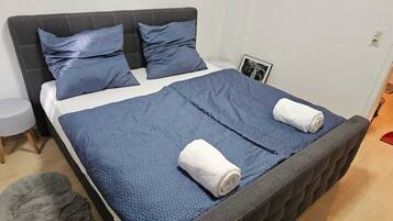 2 Schlafzimmer, Bügeleisen/Bügelbrett, WLAN, Bettwäsche