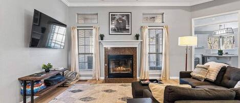 Televisio, takka, videopelejä