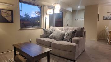 Smart TV, DVD player, books