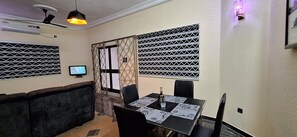 Shared Dormitory, 2 Bedrooms, Smoking, Balcony | Living room