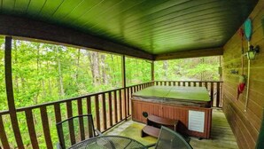 Cabin, Multiple Beds (Mountain Charm #228) | Outdoor spa tub - Mountain Charm #228 (Sevierville)