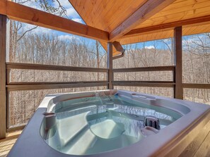 Cabin, Multiple Beds (Falcon Crest #3104) | Outdoor spa tub - Falcon Crest #3104 (Gatlinburg)