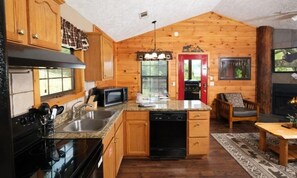 Cabin, 2 Queen Beds (Smoky View on the Rocks #2046) | Private kitchen - Smoky View on the Rocks #2046 (Sevierville)