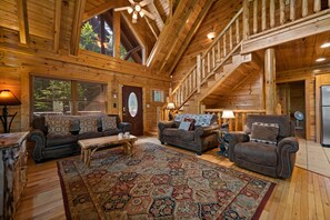 Cabane, plusieurs lits (Mountain Paws #526) | Intérieur