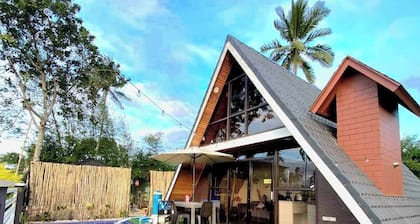 A-Frame Villa with Pool, PS4, Karaoke, & No Pet Fees