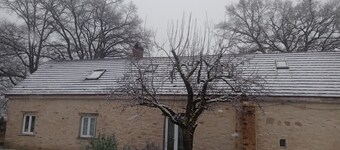 Gite:bedroom with bathroom, pantry, kitchen