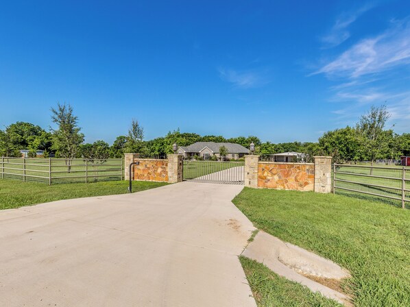 Overnattingsstedets uteområder