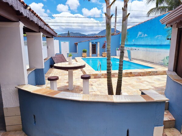 Pool - MarMeQuer! Your House on the Beach! Recharge your batteries! (Jardim Peruibe Peruíbe)