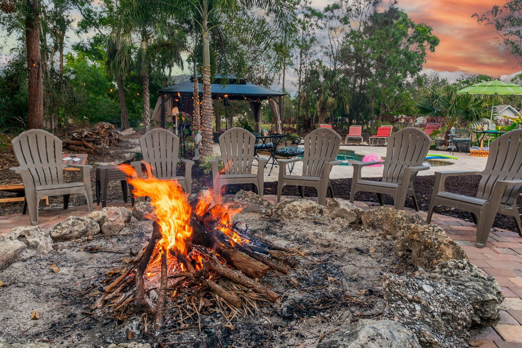 Áreas de la propiedad