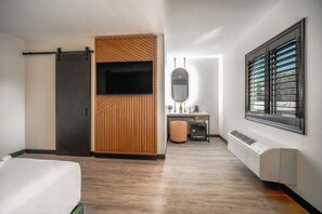Family Room, Multiple Beds, Non Smoking | Desk, laptop workspace, blackout drapes, iron/ironing board - LYFE INN & SUITES by AGA- North Hollywood Universal Studios (North Hollywood)