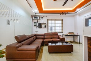 Sala de estar en el lobby