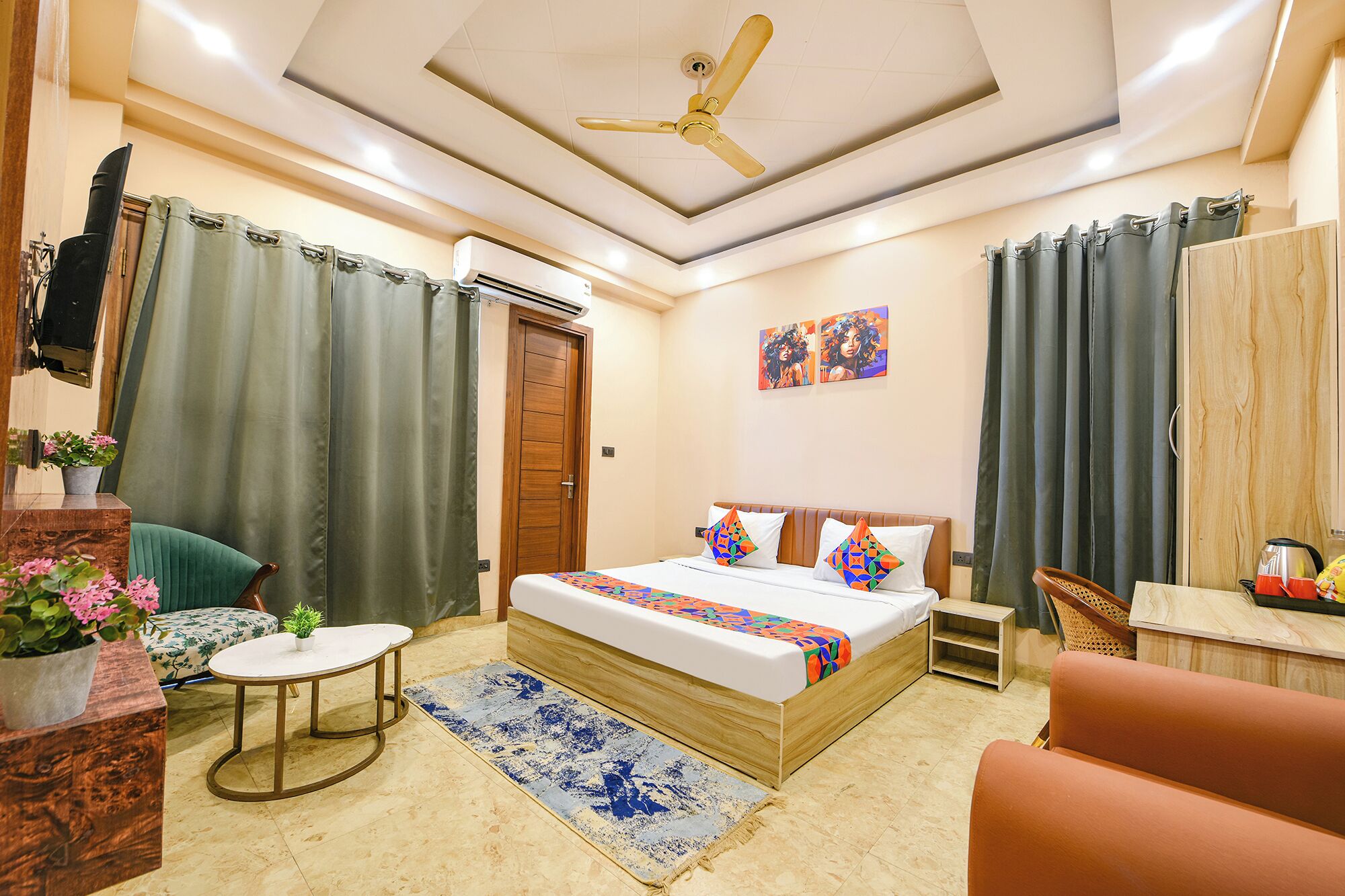 Cadar kapas Mesir, peralatan tempat tidur premium 