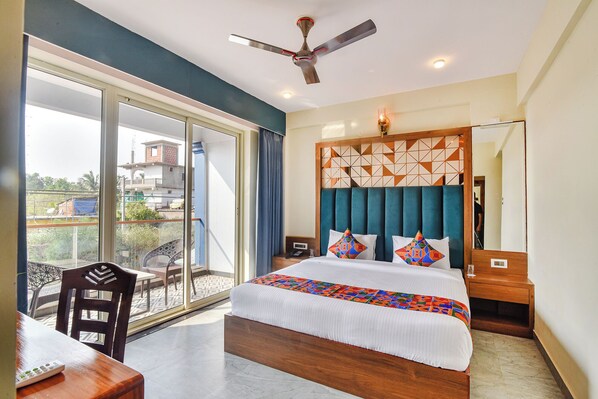 Sengetøy i egyptisk bomull, sengetøy av topp kvalitet og safe på rommet