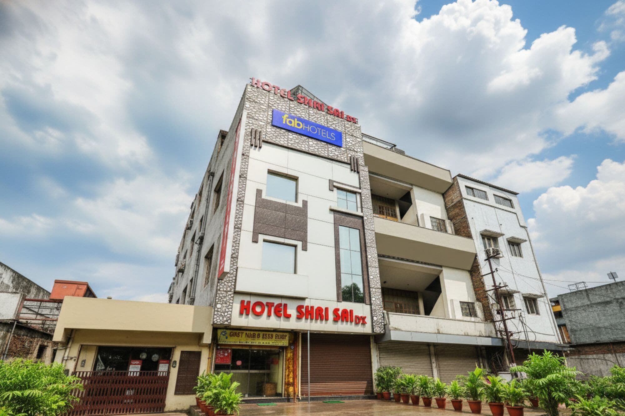 Entrada de la propiedad