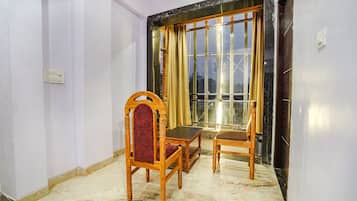 Área de estar no saguão