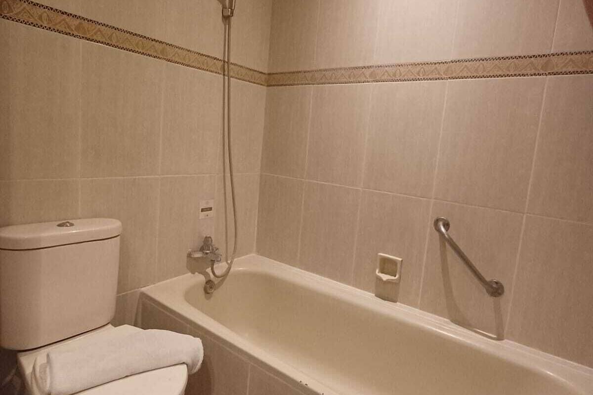 Soap, shampoo, toilet paper