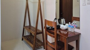 Comfort-Doppelzimmer, Blick auf den Innenhof | Wohnbereich