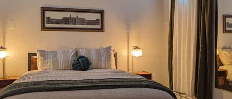 1 makuuhuone, työpöytä, silitysrauta/-lauta, ilmainen Wi-Fi