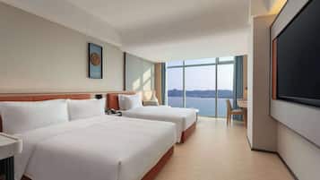 Phòng Deluxe, nhiều giường, không hút thuốc, quang cảnh biển (Family)