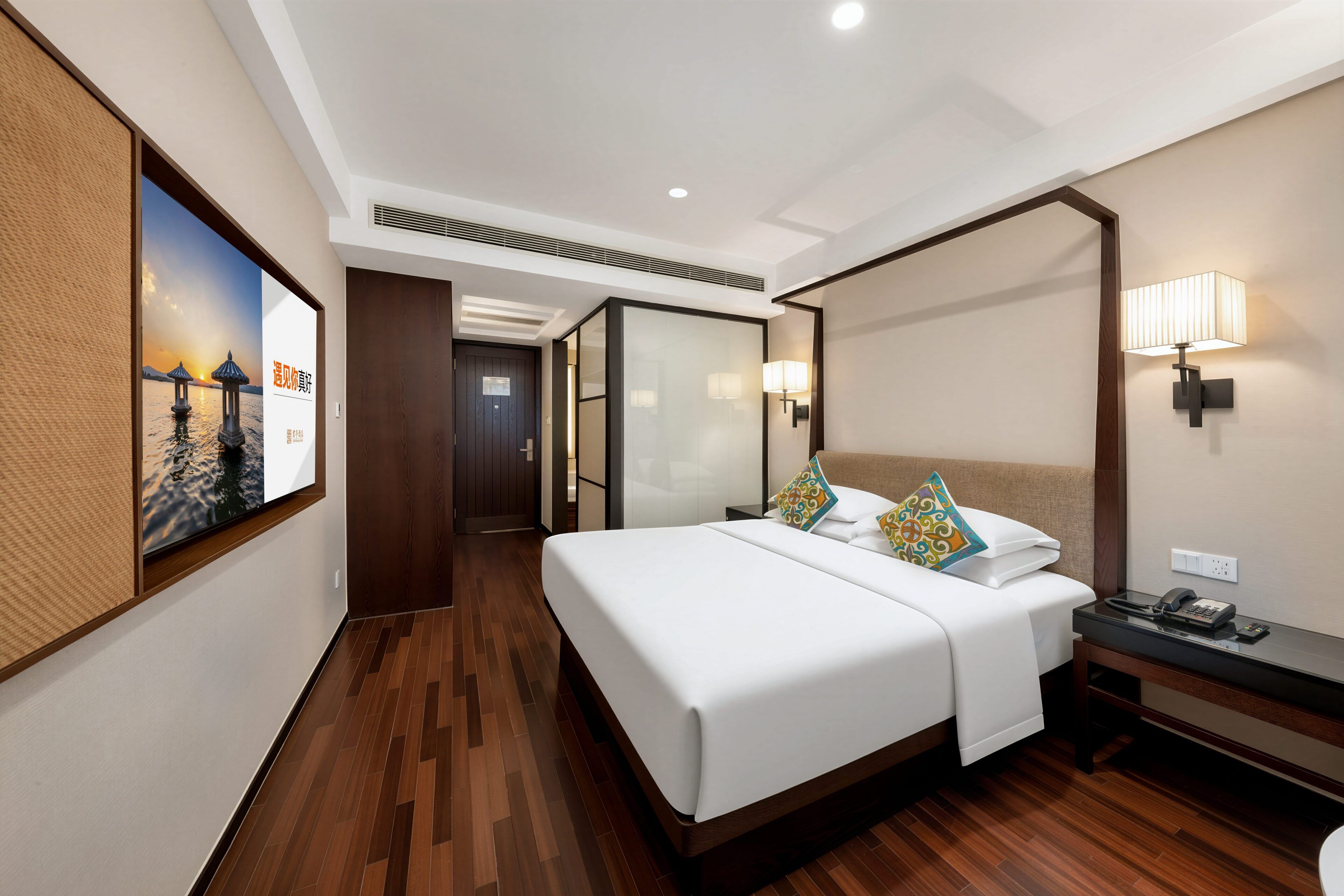 Free minibar, in-room safe, laptop workspace, blackout curtains