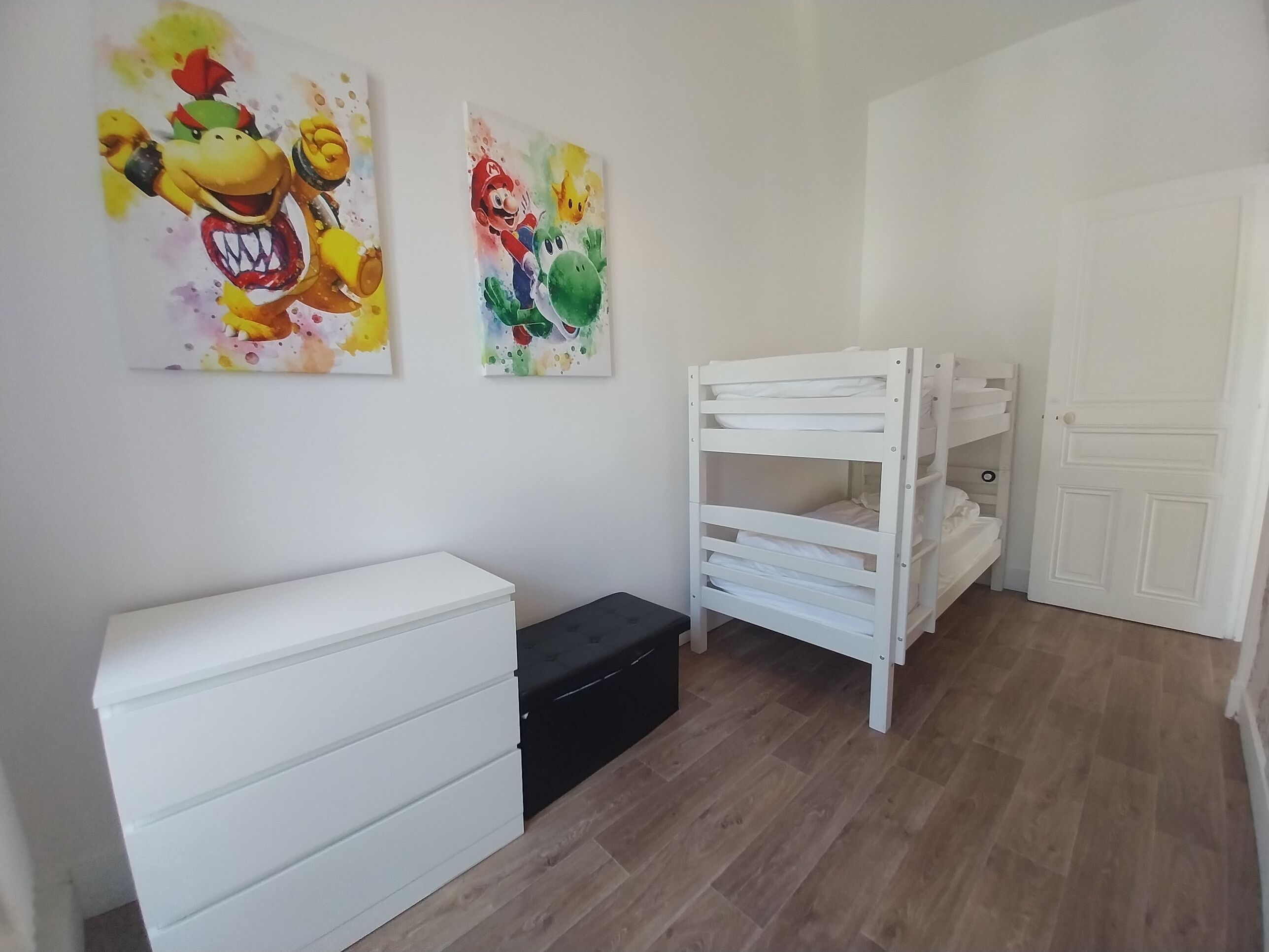 2 chambres, accès Internet, draps fournis