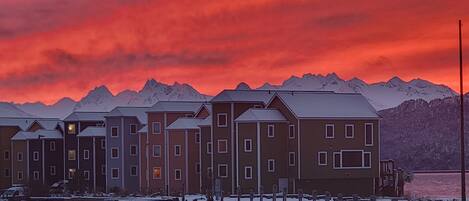 Fassade der Unterkunft