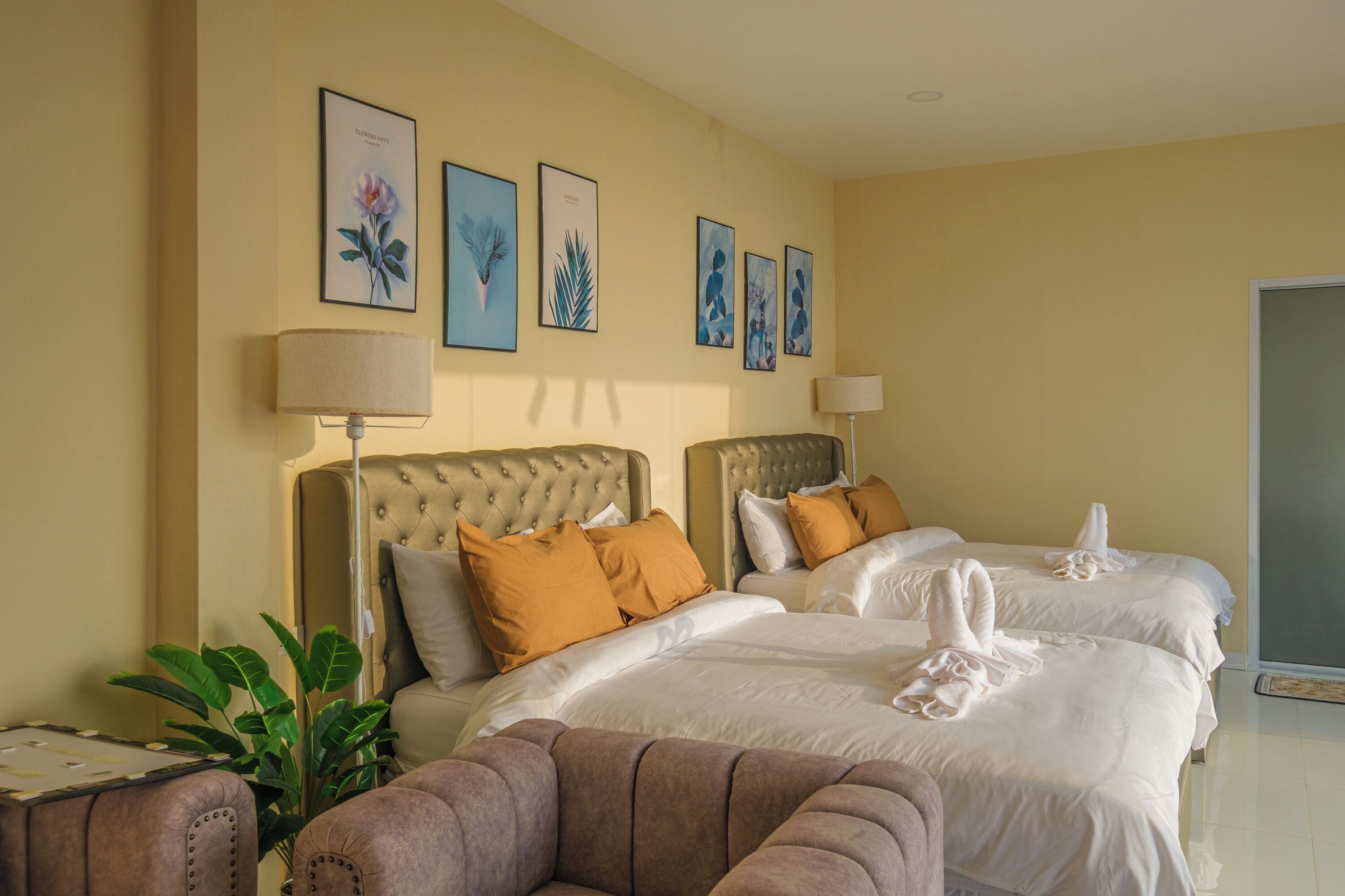 Vila Deluks, 3 kamar tidur, bathtub, pemandangan bukit | Wi-Fi gratis dan seprai linen