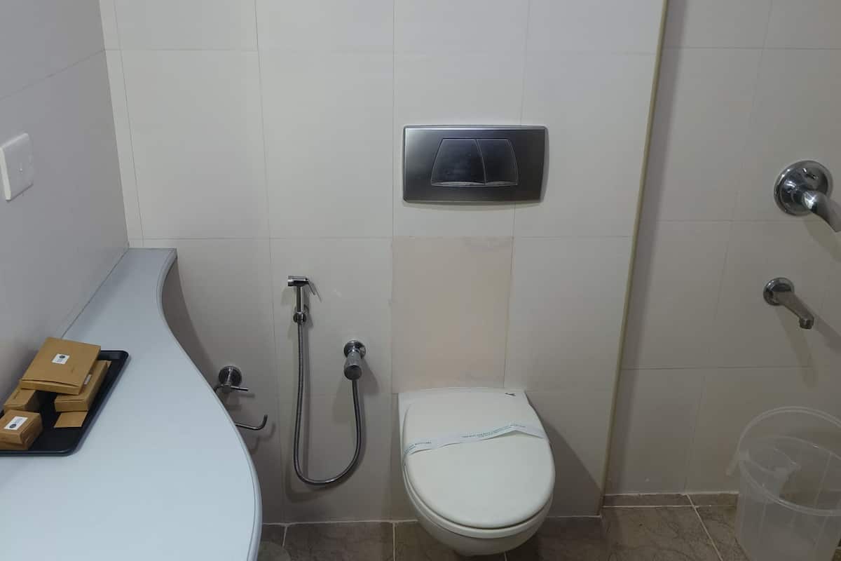 Deluxe Double or Twin Room, City View | Bilik Mandi | Pancuran mandi, selipar, tuala disediakan, sabun