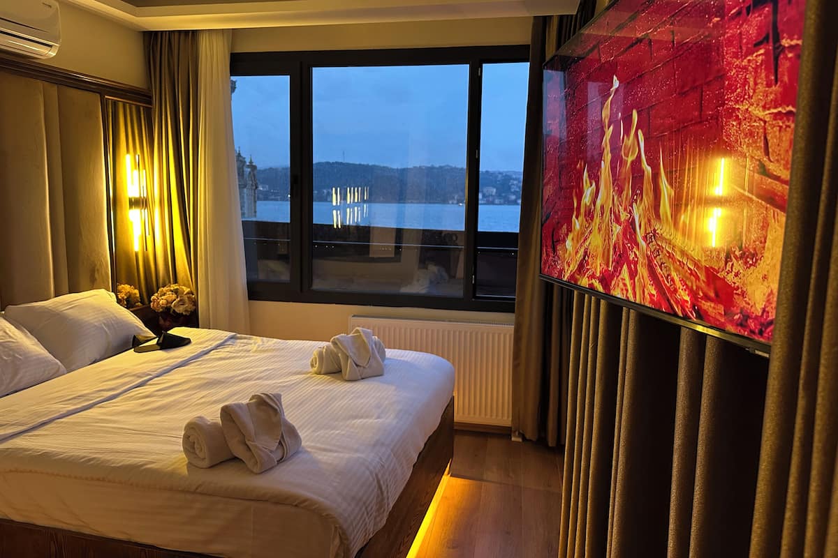 Chambre Double Deluxe, vue mer | Vue de la chambre