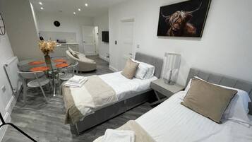 1 bedroom, iron/ironing board, WiFi, bed sheets