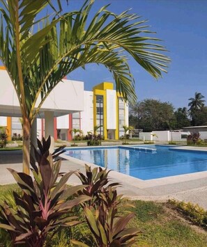 Pool - Charming 2-bedroom apartment with AC, WiFi in Acapulco de Juárez (Acapulco de Juárez)