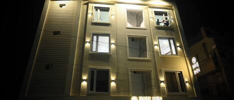 Fassade der Unterkunft