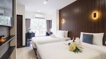 Studio Twin | 2 bedrooms, laptop workspace, free WiFi, bed sheets