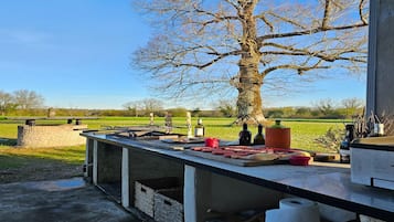 Enceinte de l’hébergement