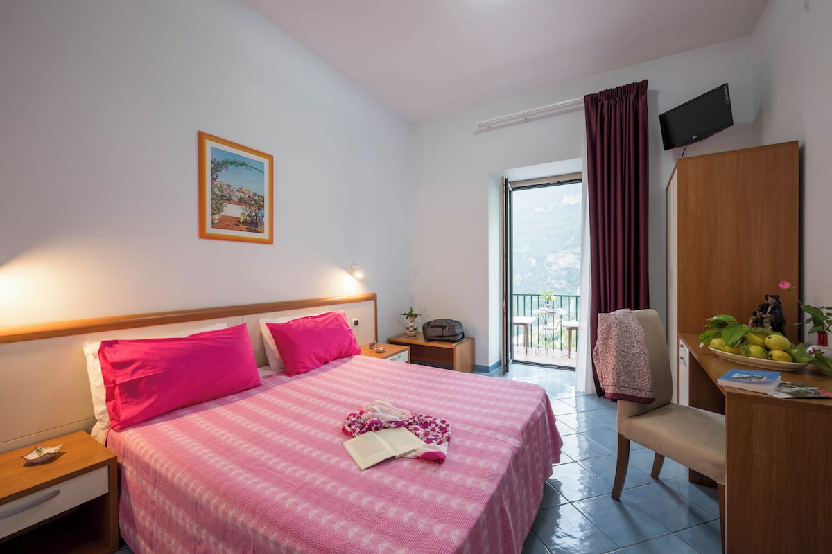 Superior Double Room, Balcony, Hill View | In-room safe, desk, laptop workspace, soundproofing