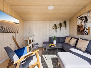 Fernseher, Kamin
