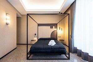 Business Studio (0 Bedroom) | Egyptian cotton sheets, premium bedding, in-room safe, desk - Capuana15 (Naples)