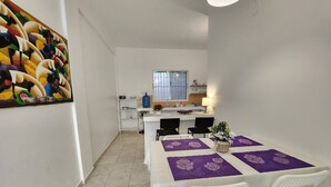 Apartment, 1 Bedroom, Patio | Dining room - Secure 4-pers Apartment Close To The Beach (Las Terrenas)