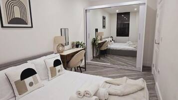 1 makuuhuone, silitysrauta/-lauta, Wi-Fi, vuodevaatteet