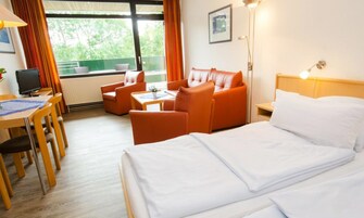 Studio, Balcony, Beachfront | Blackout drapes, travel crib, free WiFi, bed sheets