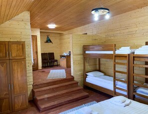 Chambre Quadruple Confort, balcon, vue montagne