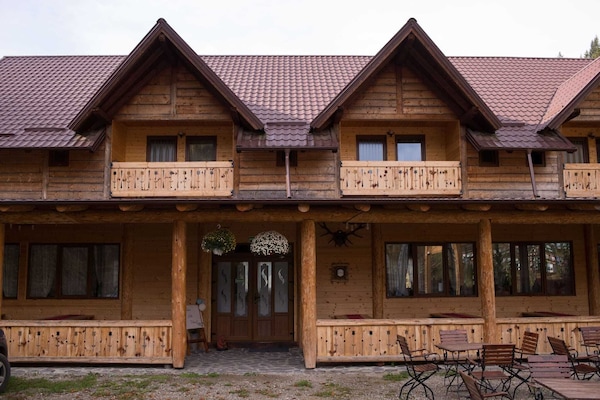 Fassade der Unterkunft